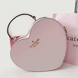 heart shaped crossbody bolsa kate spade
